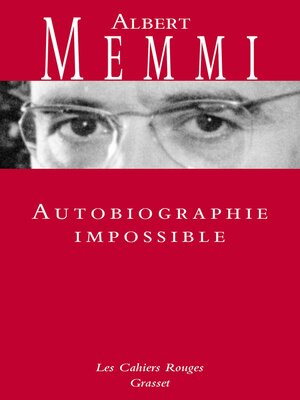 cover image of Autobiographie impossible